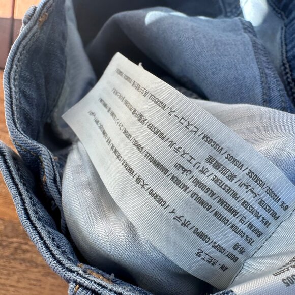 Hollister Curvy High-Rise Super Skinny Distressed Jeans W28 L30 Blue Denim Women - Picture 8 of 13